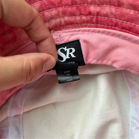 By Samii Ryan Blue Pink Yellow Tie Dye Bucket Hat - Picture 10 of 14